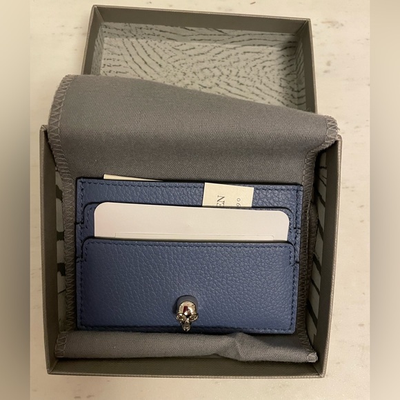 Alexander McQueen Handbags - Alexander McQueen credit card holder, Never used, w/original packaging and tags